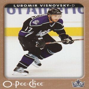 Lubomir Visnovsky - 2006/2007 O Pee Chee Hockey Card